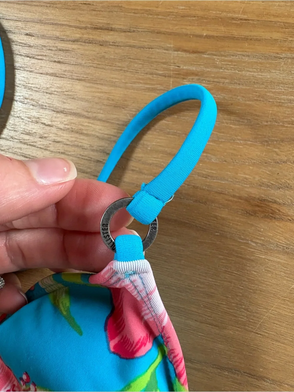 Hollister bright blue